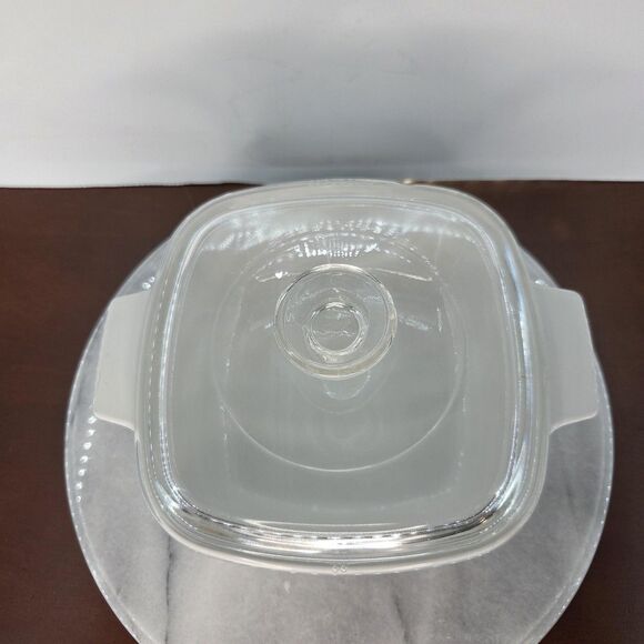 Vintage Corning Ware Wildflower A-1 1/2-B 1.5 Qt Casserole Square Dish USA Lid - Picture 5 of 16